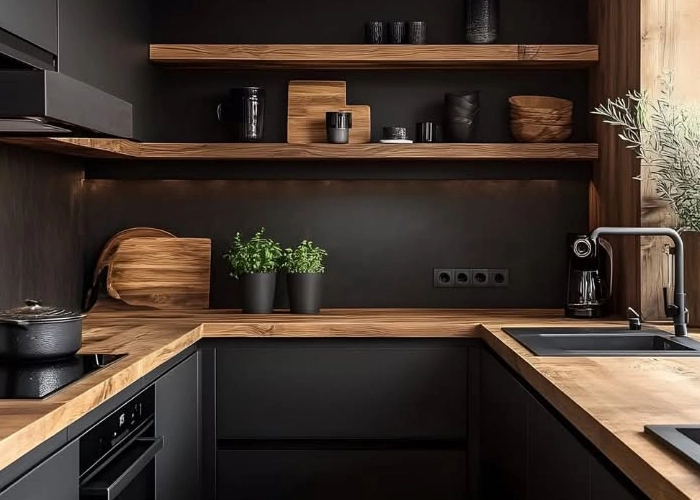 صفحه کابینت چوبی