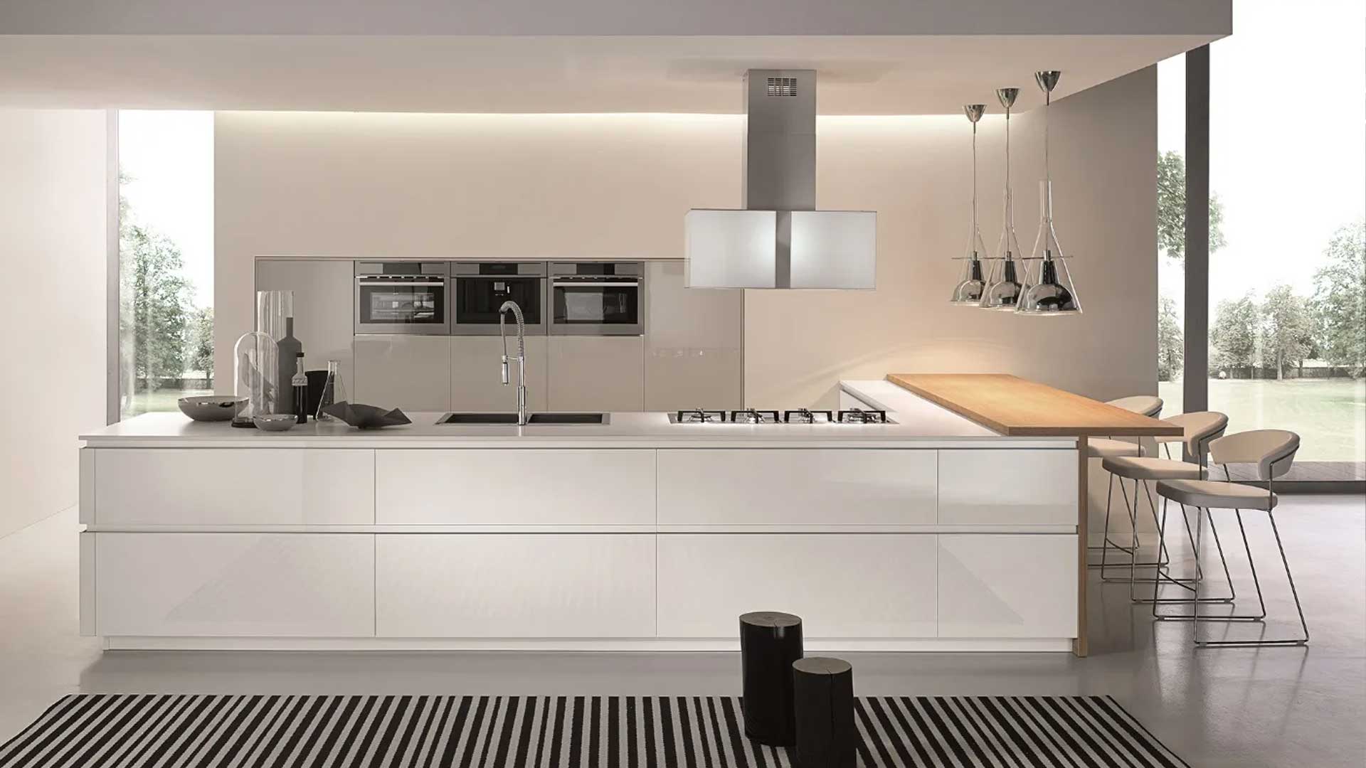 کابینت-هایگلاس-رنگ-کرم