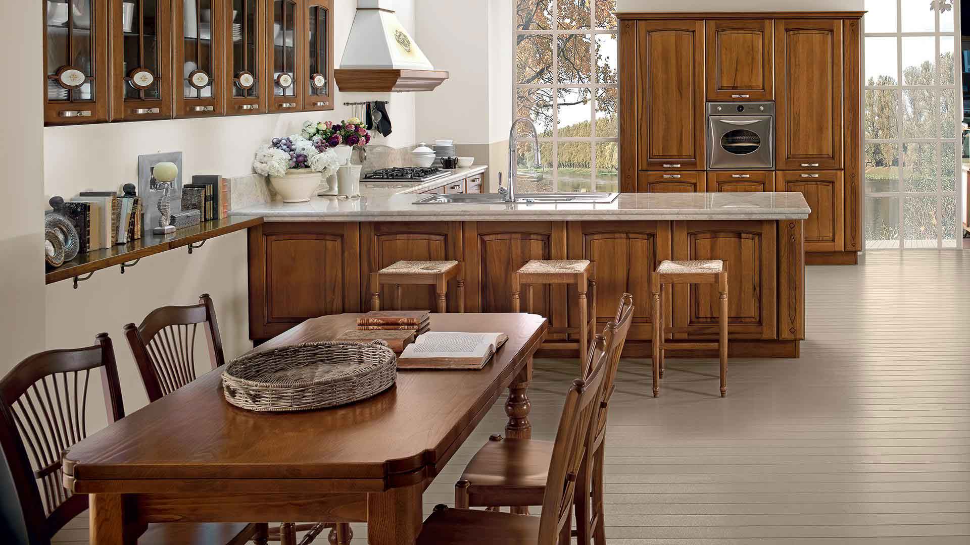 کابینت-کلاسیک-چوبی